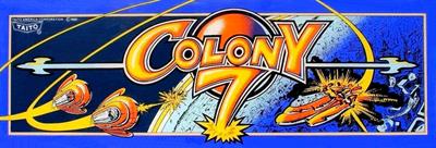 Colony 7 - Arcade - Marquee Image