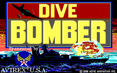 Dive Bomber - Screenshot - Game Title Image