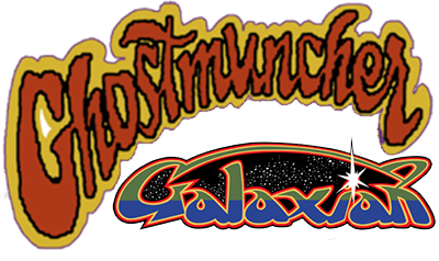 Ghostmuncher/Galaxian - Clear Logo Image