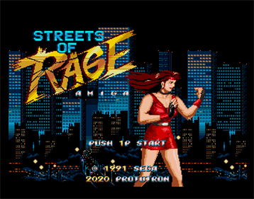 Streets of Rage - Screenshot - Game Title Image