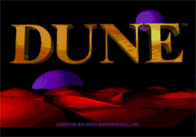 Dune - Screenshot - Game Title Image