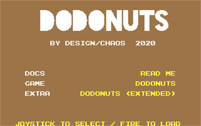 Dodonuts - Screenshot - Game Title Image