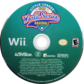 Little League World Series Baseball 2009  - Disc Image