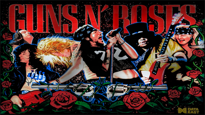 Guns N' Roses - Arcade - Marquee Image