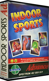 Indoor Sports - Box - 3D Image