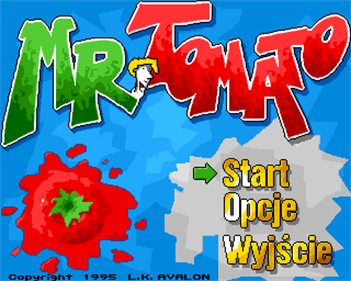 Mr. Tomato - Screenshot - Game Title Image