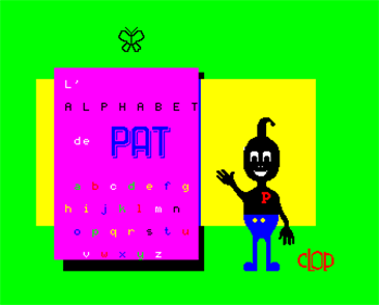 L'Alphabet de Pat - Screenshot - Game Title Image