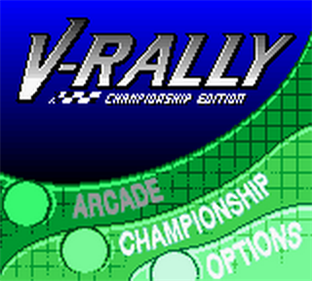 V-Rally: Edition 99 - Screenshot - Game Title Image