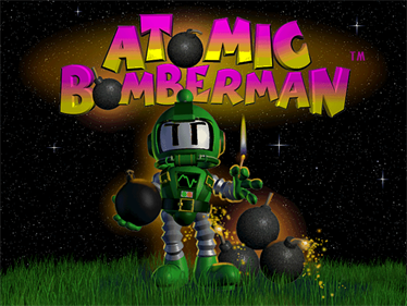 Atomic Bomberman - Screenshot - Game Title Image