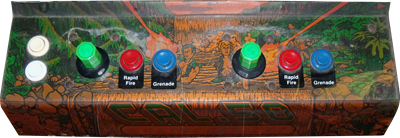 Cal .50: Caliber Fifty - Arcade - Control Panel Image