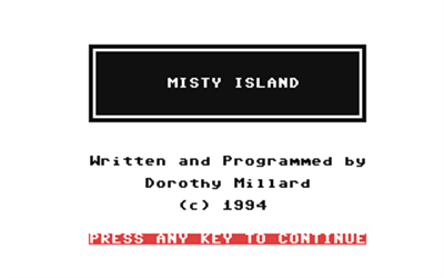 Misty Island - Screenshot - Game Title Image