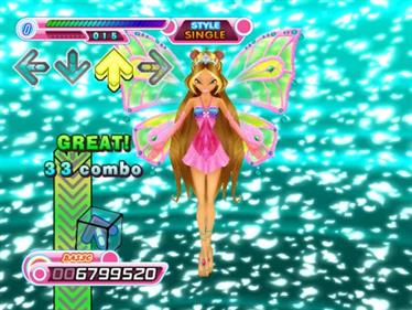 Dance Dance Revolution: Winx Club - Screenshot - Gameplay Image