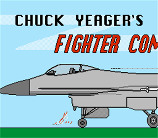 Chuck Yeager's Fighter Combat - Screenshot - Game Title Image