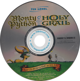 Monty Python & the Quest for the Holy Grail - Disc Image