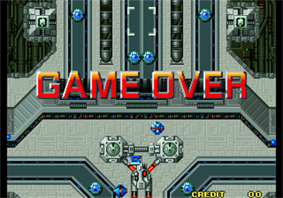Alpha Mission II - Screenshot - Game Over Image
