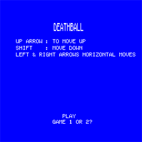 Deathball - Screenshot - Game Title Image