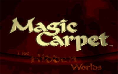 Magic Carpet: The Hidden Worlds - Screenshot - Game Title Image