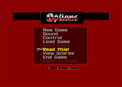 Wolfenstein 3D - Screenshot - Game Select Image