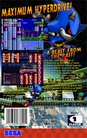 Metal Sonic Hyperdrive - Box - Back