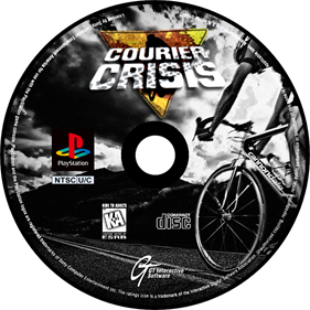 Courier Crisis - Fanart - Disc Image