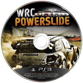 WRC Powerslide - Fanart - Disc Image