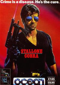 Stallone: Cobra - Advertisement Flyer - Front Image