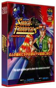 Shock Troopers - Box - 3D Image