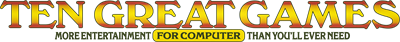 Ten Great Games - Clear Logo Image