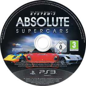 Absolute Supercars - Disc Image