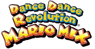 Dance Dance Revolution: Mario Mix - Clear Logo Image