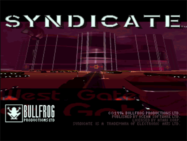 Syndicate - Screenshot - Game Title