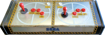 Virtua Fighter - Arcade - Control Panel Image
