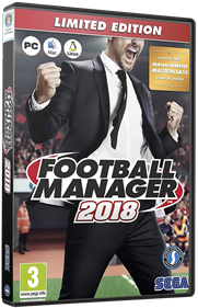 Football Manager 2018 - Box - 3D Image
