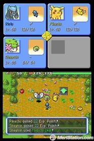 Pokémon Mystery Dungeon: Explorers of Sky - Screenshot - Gameplay Image