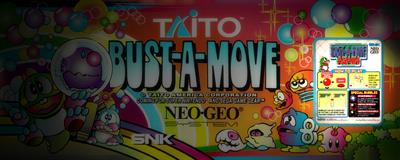 Bust-A-Move Again - Arcade - Marquee Image