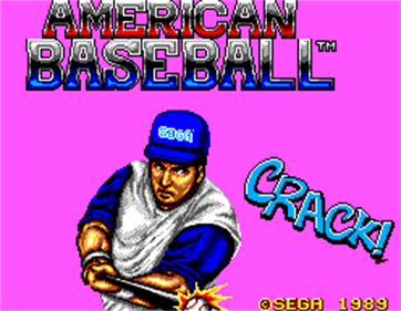 Reggie Jackson Baseball - Screenshot - Game Title Image