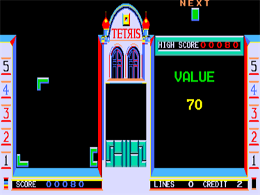 Tetris + Cherry Master - Screenshot - Gameplay Image