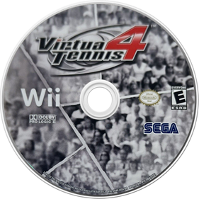 Virtua Tennis 4 - Disc Image