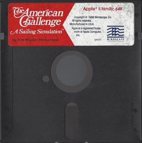 The American Challenge: A Sailing Simulation - Disc Image