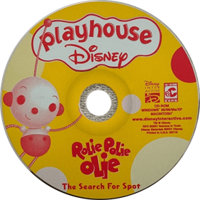 Playhouse Disney's Rolie Polie Olie: The Search For Spot - Disc Image