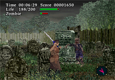 Virtual Hydlide - Screenshot - Gameplay Image