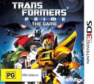 Transformers Prime: The Game - Box - Front Image