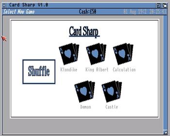 Card Sharp - Screenshot - Game Title Image