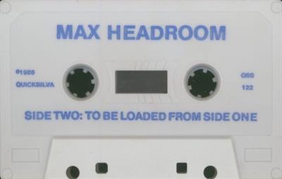 Max Headroom - Cart - Back Image