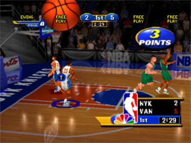 NBA Showtime: NBA on NBC - Screenshot - Gameplay Image