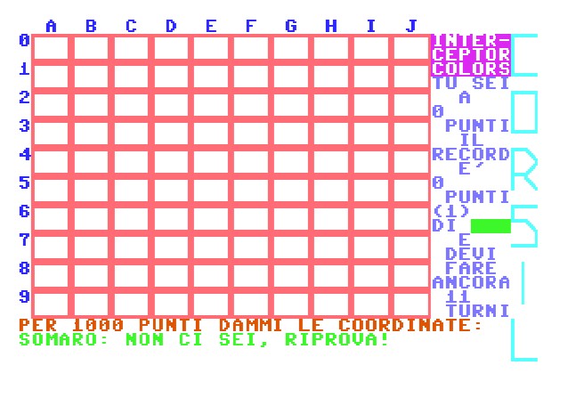 Interceptor Colors