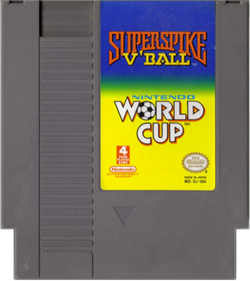 Super Spike V'Ball / Nintendo World Cup - Cart - Front Image