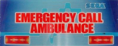 Emergency Call Ambulance - Arcade - Marquee Image