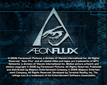 Aeon Flux - Screenshot - Game Title Image