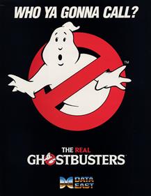 The Real GhostBusters - Advertisement Flyer - Front Image